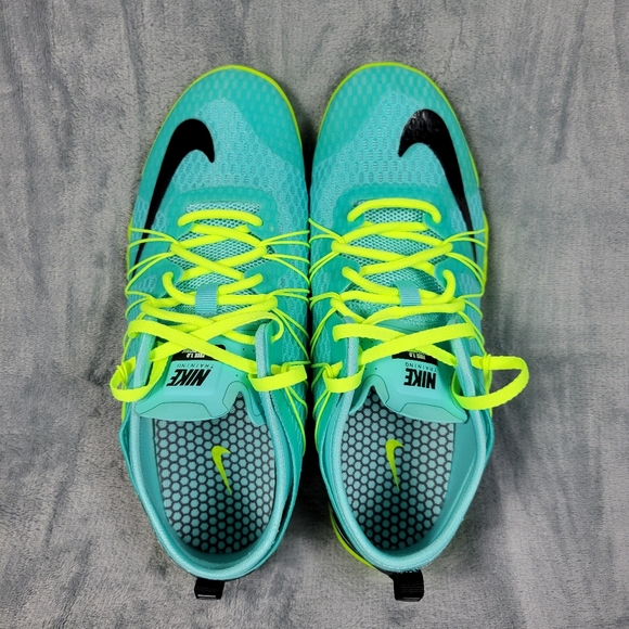 Nike Free 1.0 Cross Bionic‎ Teal Cross Training Shoes Women Size 7.5 718841-400 - Picture 8 of 9